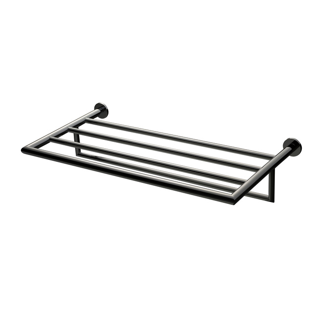 HANDDUKSHYLLA TA814 BLACK CHROME | Beijerbygg Byggmaterial